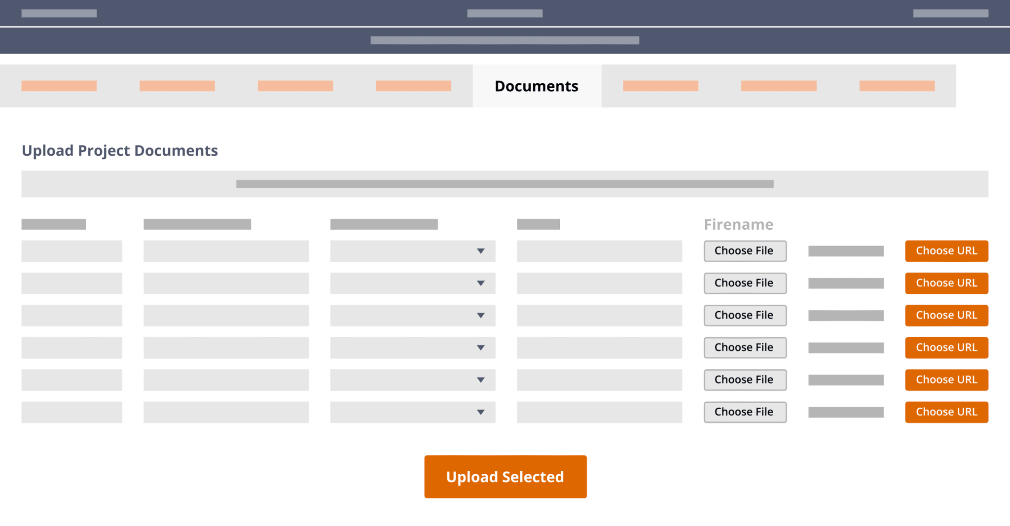 TIP software document management module